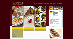 Desktop Screenshot of homesteadbakery.com